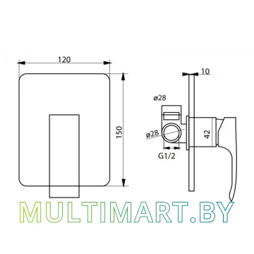 Смеситель Ahti Kerava KA305200 картинка 3